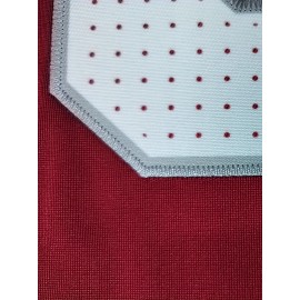 Men'S #18 V-Neck Sports Jersey - Polyester, Embroidered, Breathable, Short Sleeve Shirt for Running, Training, Hiking, Casual & Festive Occasions, Universal Fit for Adult & Male - Red