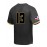 Men'S Dominican #13 Black Baseball Jersey, 100% Polyester V-Neck Knit Fabric T-Shirt, Embroidered Letter & Number Design, Short Sleeve, Breathable, Loose Fit for Sports, Party, Casual Wear - Universal Adult Sports Top