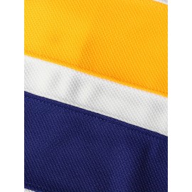 17 Men's Ice Hockey Jacket White Blue Sports Training Jersey Comfortable And Casual S-3XL