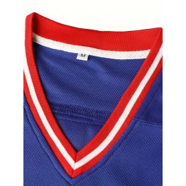 17 Men'S Baseball Jacket White Black Sports Training Jersey White Comfortable Casual S-3XL