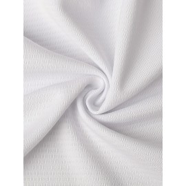 Men'S Casual # 55 White Baseball Shirt V-neck Loose Fit Machine Washable Suitable For Training Teams, Sports And Daily Wear Size S-3XL