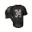 #34 Black Breathable Embroidered Football Jersey