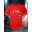 Cleveland #38 Embroidered Baseball Jersey - Red V-Neck Button-Up Shirt, Polyester, Sizes S-3XL, Loose Fit for Sports, Casual & Outdoor Activities
