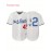 Men's #42 White Embroidered Baseball Shirt - Breathable Polyester V-Neck Button-Up, Loose Fit for Casual Training, Hiking, Cycling, Fishing & Team Sports | Spring Summer Fall Wear