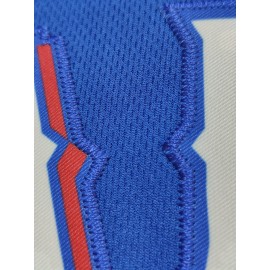 Letter And Number 53 Embroidery, Men'S Short Sleeve V-neck Baseball Jersey, Comfy Top For Training And Competition