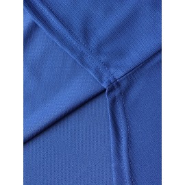 Youth #30 Blue Baseball Jersey - V-Neck Loose Fit Polyester Knit Button-Up Top for Team Sports, Outdoor Activities & Summer Parties | Machine Washable | Sizes S-XL, Sports Team Apparel | Sporty Design | Breathable Fabric