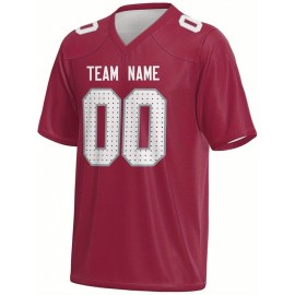 Custom Plus-Size Women's Football Jersey - Personalized Team Name & Number, Vibrant Teal V-Neck Summer Sportswear, Breathable Athletic Top for Sports Meetings, Travel Photo Shoots