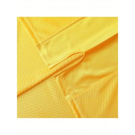 Customizable Football Jersey - Personalized Team & Number, V-Neck Short Sleeve, Breathable Fabric, Perfect for Sports & Casual Wear, Summer Sports Apparel, Sporty Clothing, Comfortable Fit