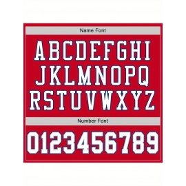 Customizable Plus Size Women'S Football Jersey - Personalized Team & Number, V-Neck, Breathable Non-Stretch Fabric, Red/White/Blue Striped Design for Sports & Casual Wear, Sports Jersey, Summer Sports Apparel, Sporty Aesthetic, Comfortable Fit