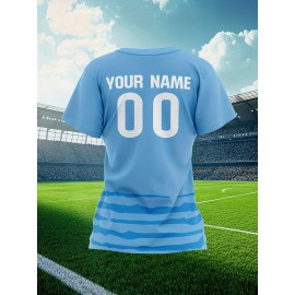 Customizable Women'S Plus Size Football Jersey - Soft & Breathable, Personalized Name & Number, Black with Red Accents, Perfect for Training, Sports Events & Casual Wear, Sports Event Apparel | Customizable Jersey | Comfortable Fit, Football Shirts