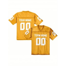 Custom Football Jersey Replica - Personalized Team Name& Number, Fan Gift Shirt for Women, Sizes 1XL-6XL, Ideal for Sports, Events& Casual Wear